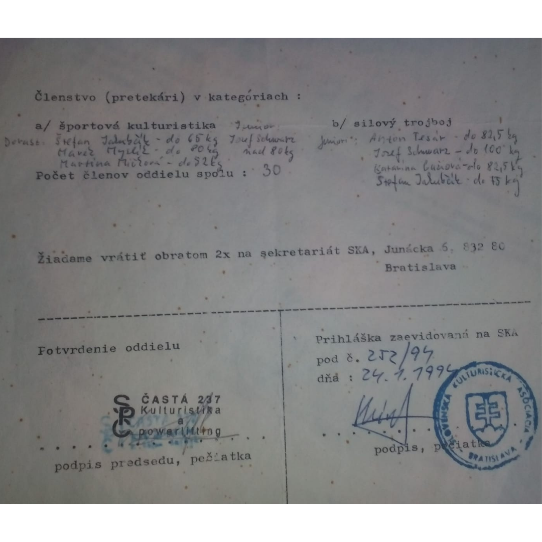 SK SPC Casta - historia, 4. cast, foto 2